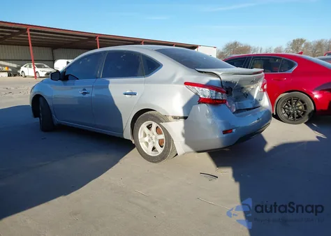 2013 Nissan Sentra Sv z USA, uszkodzony, nr VIN 1N4AB7AP5DN907862
